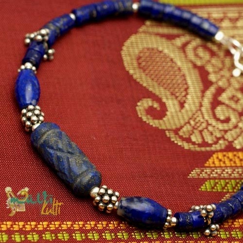 Orientalna bransoletka z lapis lazuli