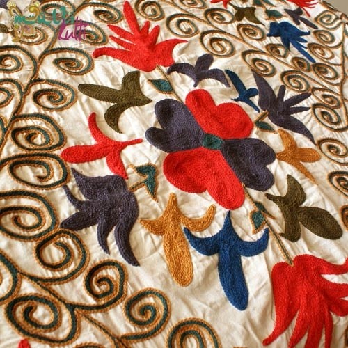 Tkanina dekoracyjna Suzani Sultan