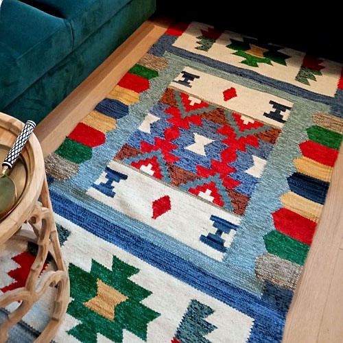 Wełniany kilim dywan