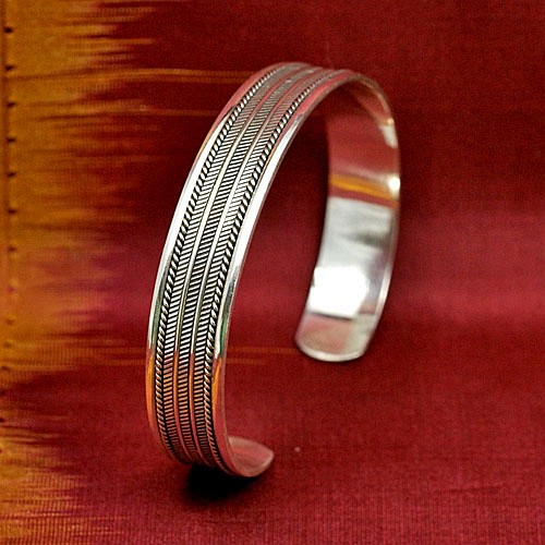 Bransoletka orientalna ze srebra