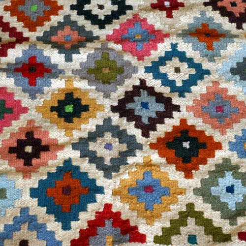 Beduiński wełniany kilim/dywan III