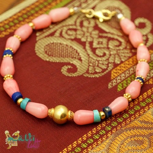 Boho! Bransoletka z korala