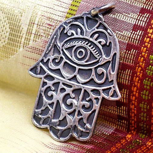 Hamsa, Ręka Fatimy i Oko. Wisiorek