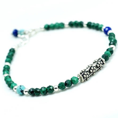 Magiczna bransoletka z malachitu