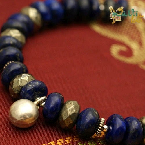 Beduinka: bransoletka z lapis lazuli