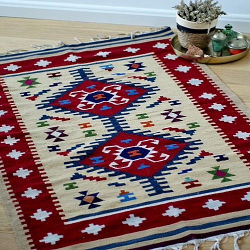 Ręcznie tkany Kilim wełniany II