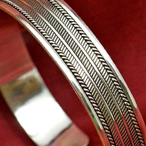 Bransoletka orientalna ze srebra