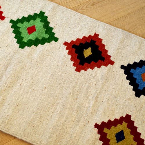 Wełniany chodnik kilim beduiński