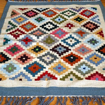 Beduiński wełniany kilim/dywan III