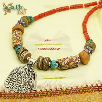 Biżuteria etniczna: naszyjnik etniczny miks!