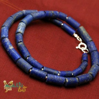 Męski naszyjnik z lapis lazuli