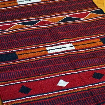 Nomad wełniany kilim/chodnik IV