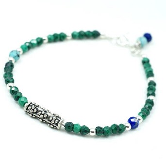 Magiczna bransoletka z malachitu