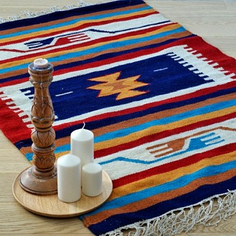 Nomad wełniany kilim/dywan I