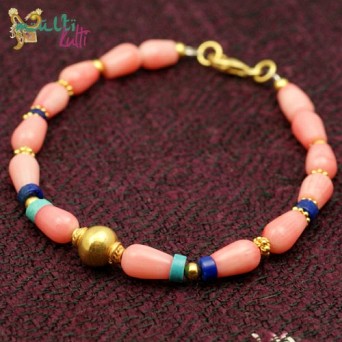 Boho! Bransoletka z korala