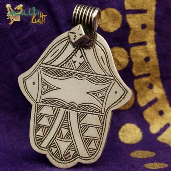 Hamsa: wisior Tuareg