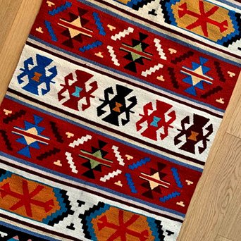Kilim ręcznie tkany Beduin X